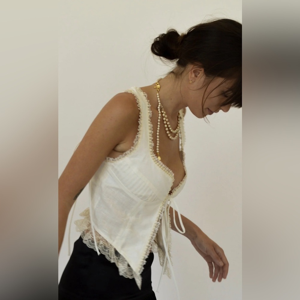 NEVER WORN Fait Par Foutch Renee top